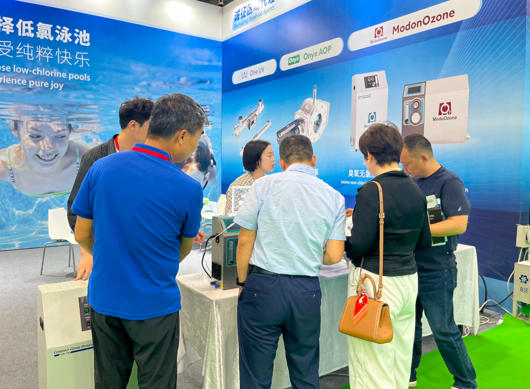精彩存檔丨安力斯閃耀2024亞洲泳池SPA展，共護(hù)泳池潔凈！